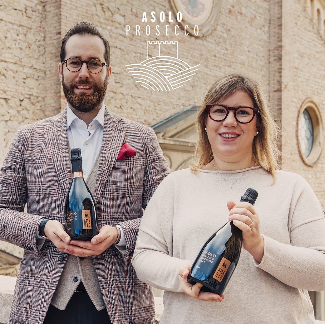Simone & Silvia Rech of Asolo Prosecco Superiore DOCG estate AMADIO