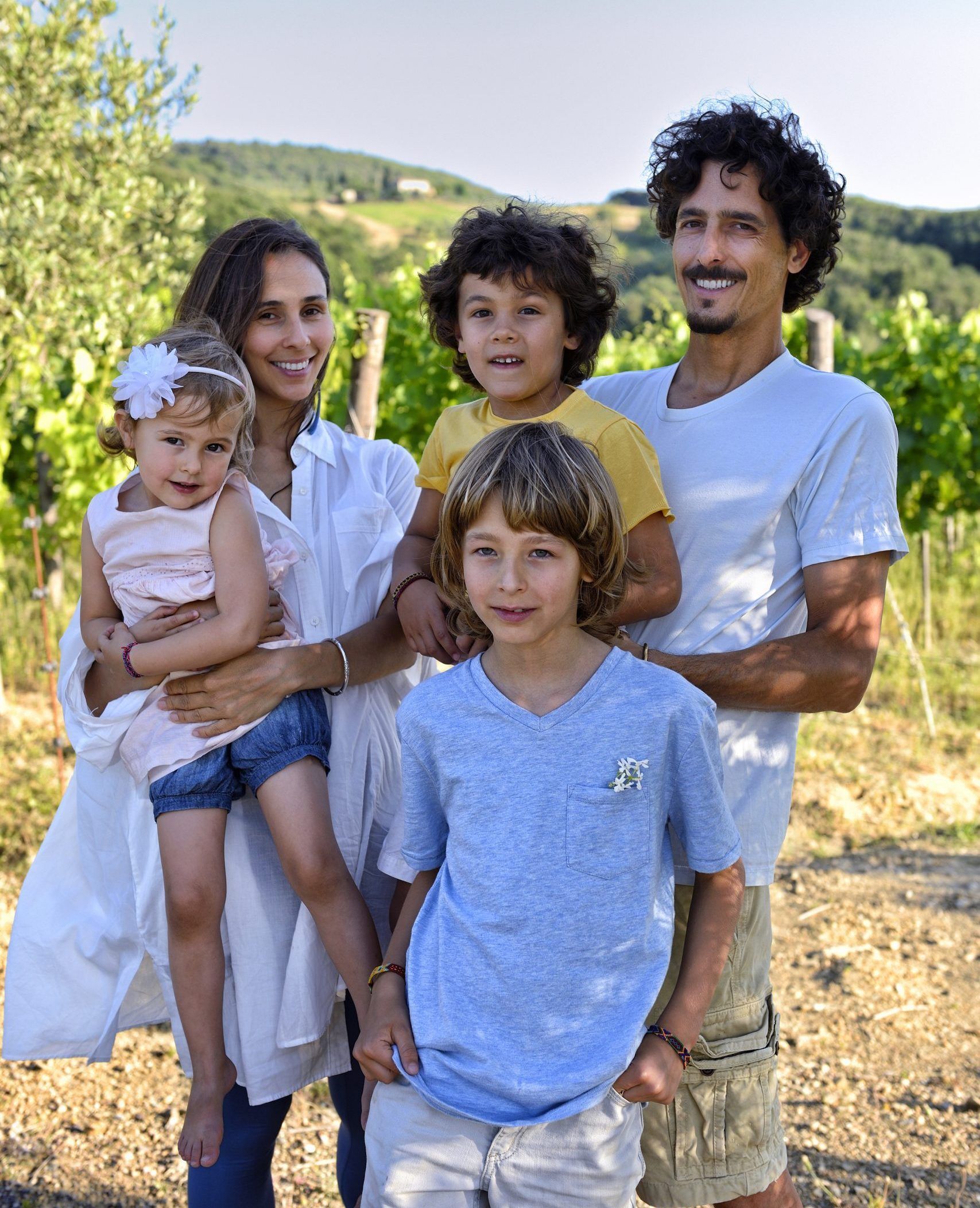 The Monnoyer family in their vineyards