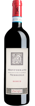 Dacapo 2022 Monferrato Nebbiolo DOC Robur