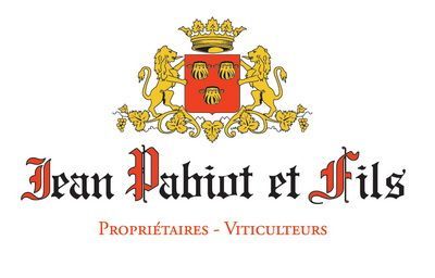 Jean Pabiot et Fils wine logo with a crest and text.