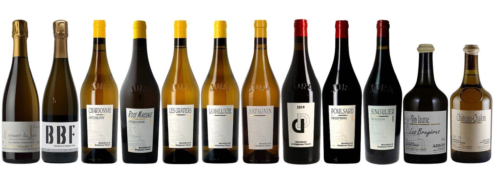 Domaine Tissot all bottles