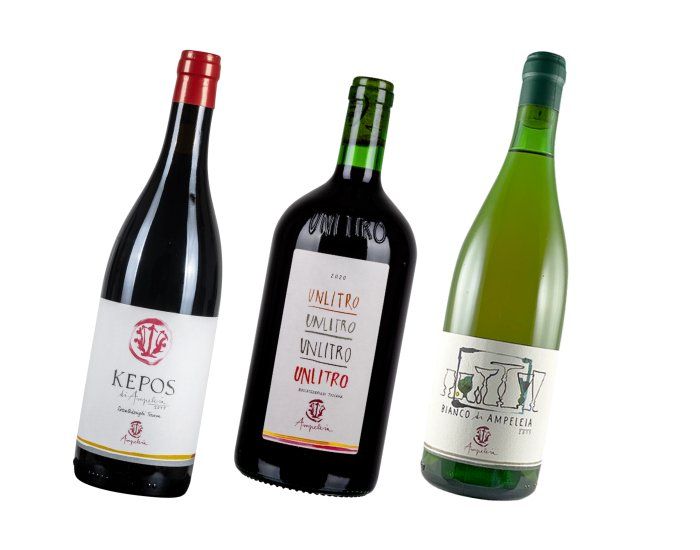 Ampeleia - Kepos, Unlitro and Bianco di Ampeleia